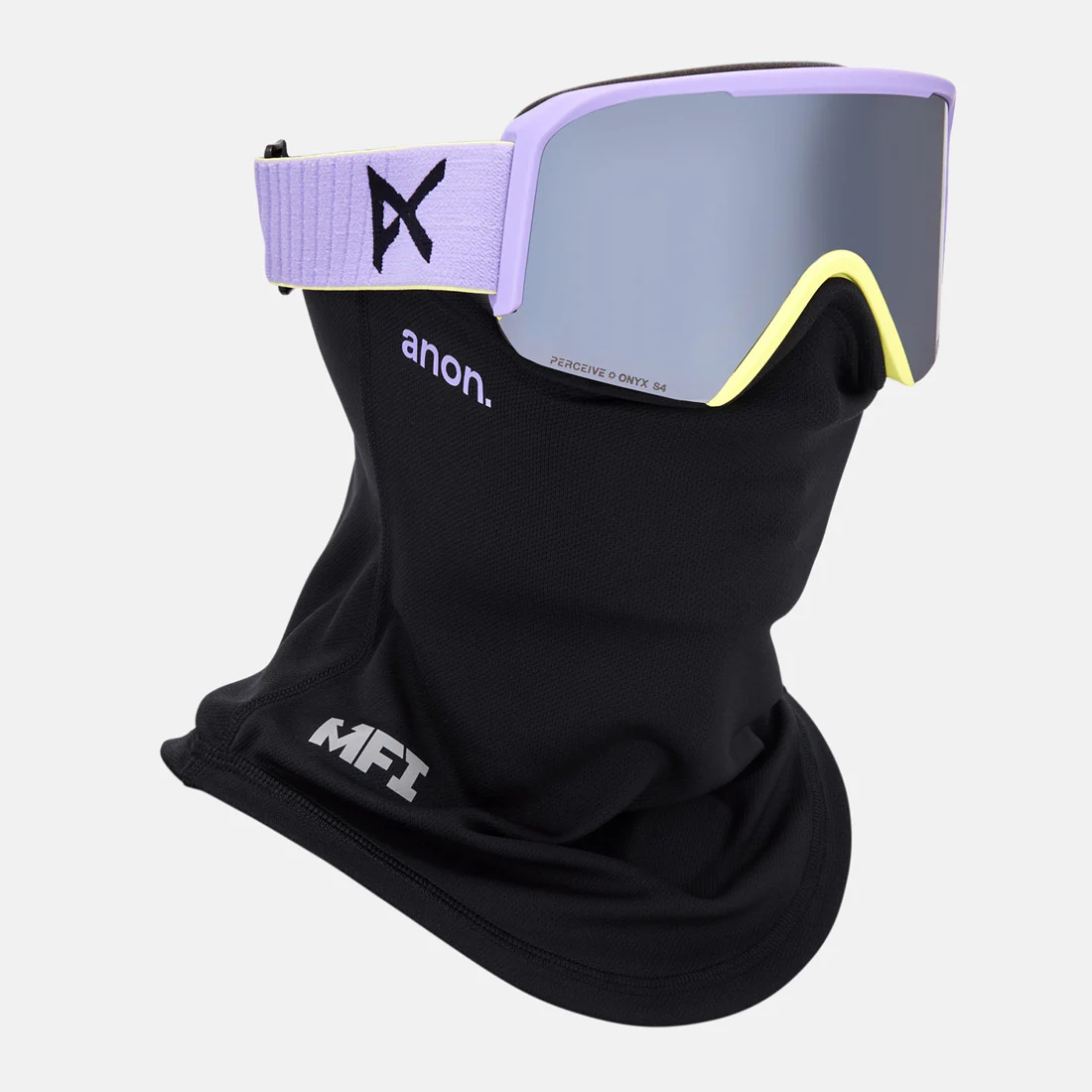 ANON Nesa S Goggle + MFI Facemask 2026 - Hyper Lilac/Perceive Sunny Onyx - Image 5