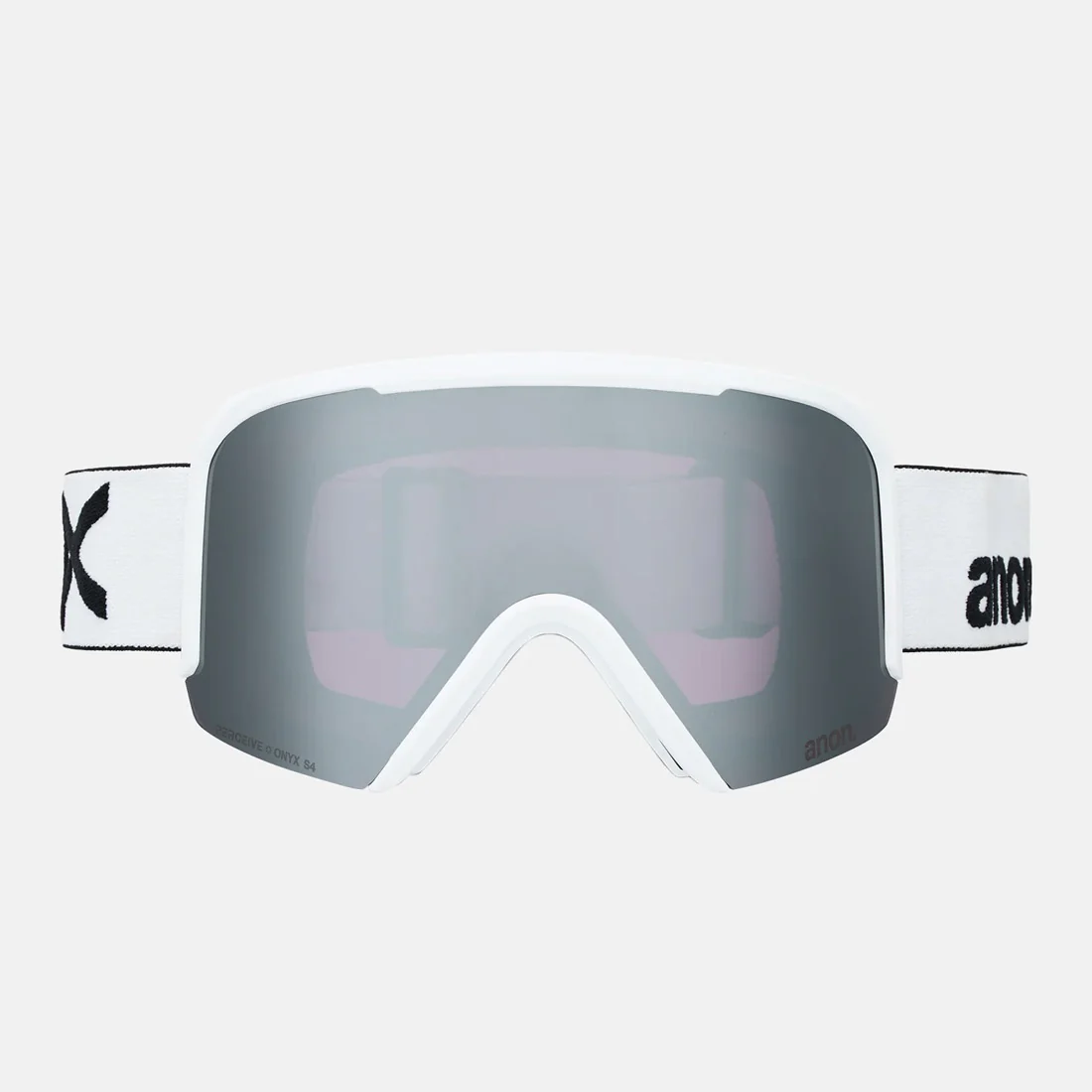 ANON Nesa S Goggle + MFI Facemask 2026 - White/Perceive Sunny Onyx - Image 2
