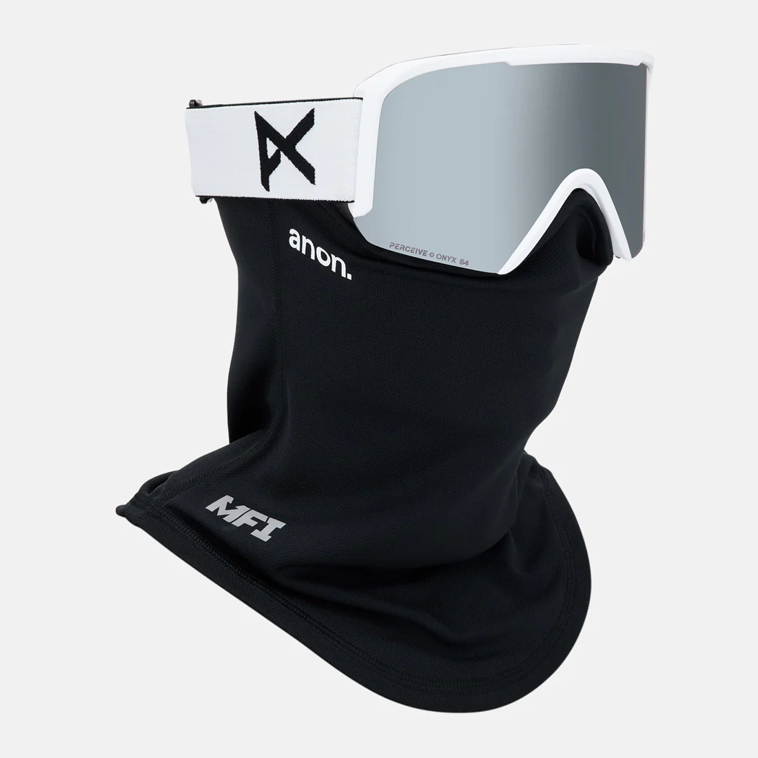 ANON Nesa S Goggle + MFI Facemask 2026 - White/Perceive Sunny Onyx - Image 5