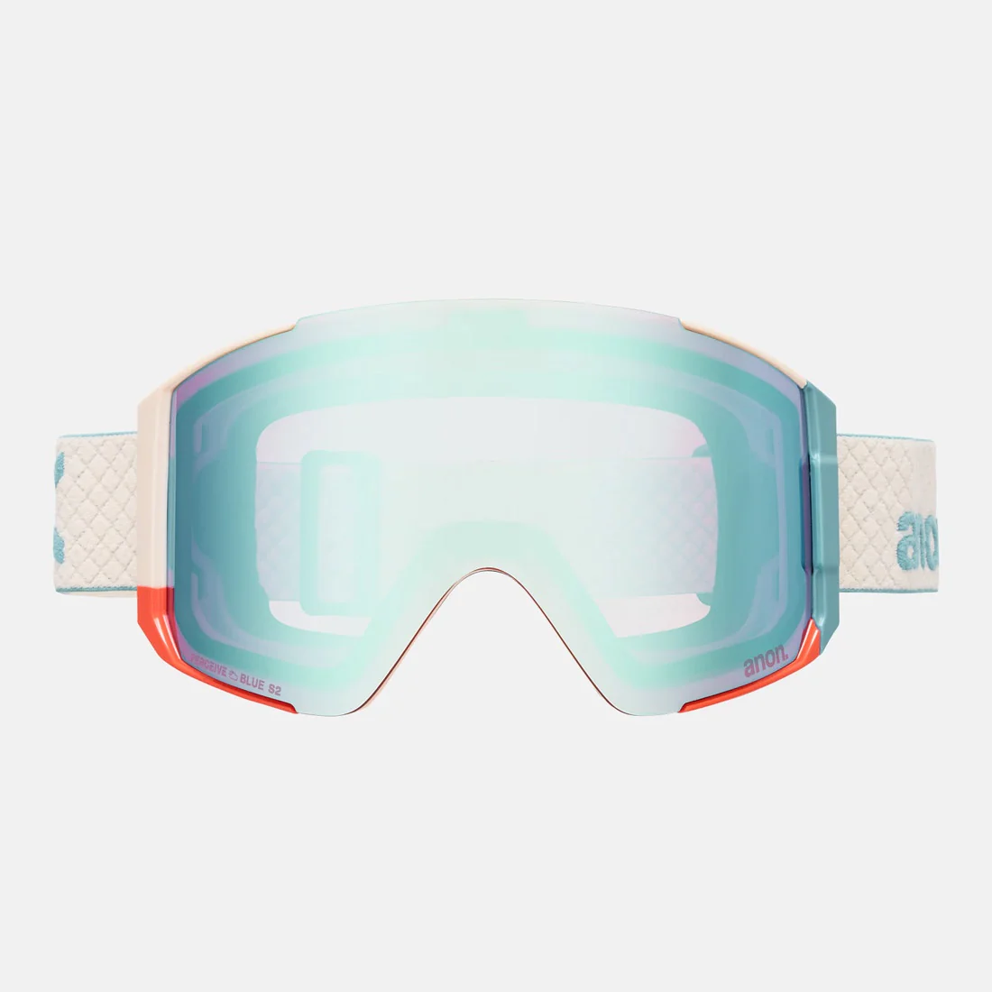 ANON Sync Goggle + MFI Facemask 2026 - Oat/Perceive Variable Blue - Image 2