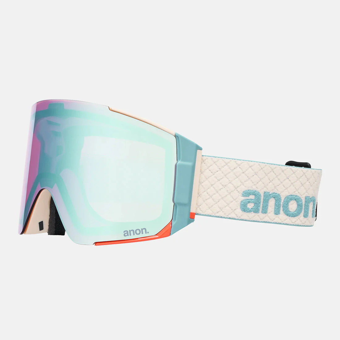 ANON Sync Goggle + MFI Facemask 2026 - Oat/Perceive Variable Blue - Image 3