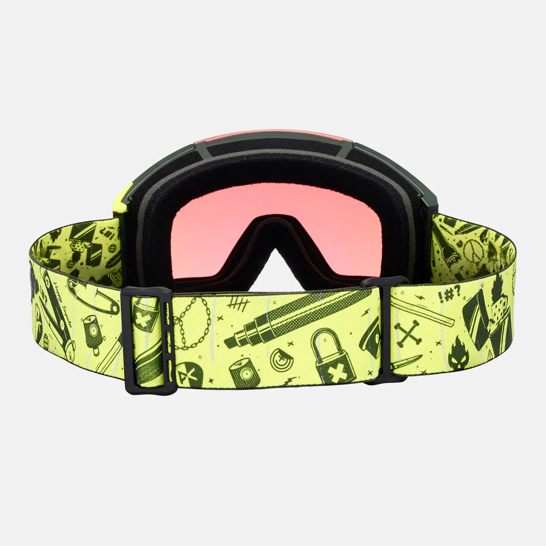 ANON Sync Goggle + MFI Facemask 2026 - Whirlwind/Perceive Variable Green - Image 4