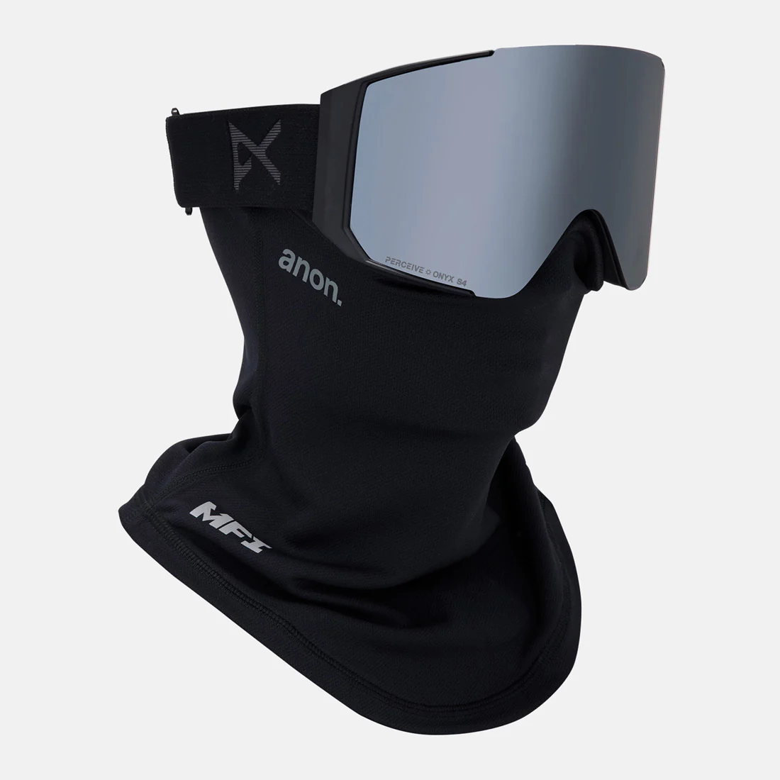 ANON Sync Low Bridge Fit Goggle + MFI Facemask 2026 - Smoke/Perceive Sunny Onyx - Image 5
