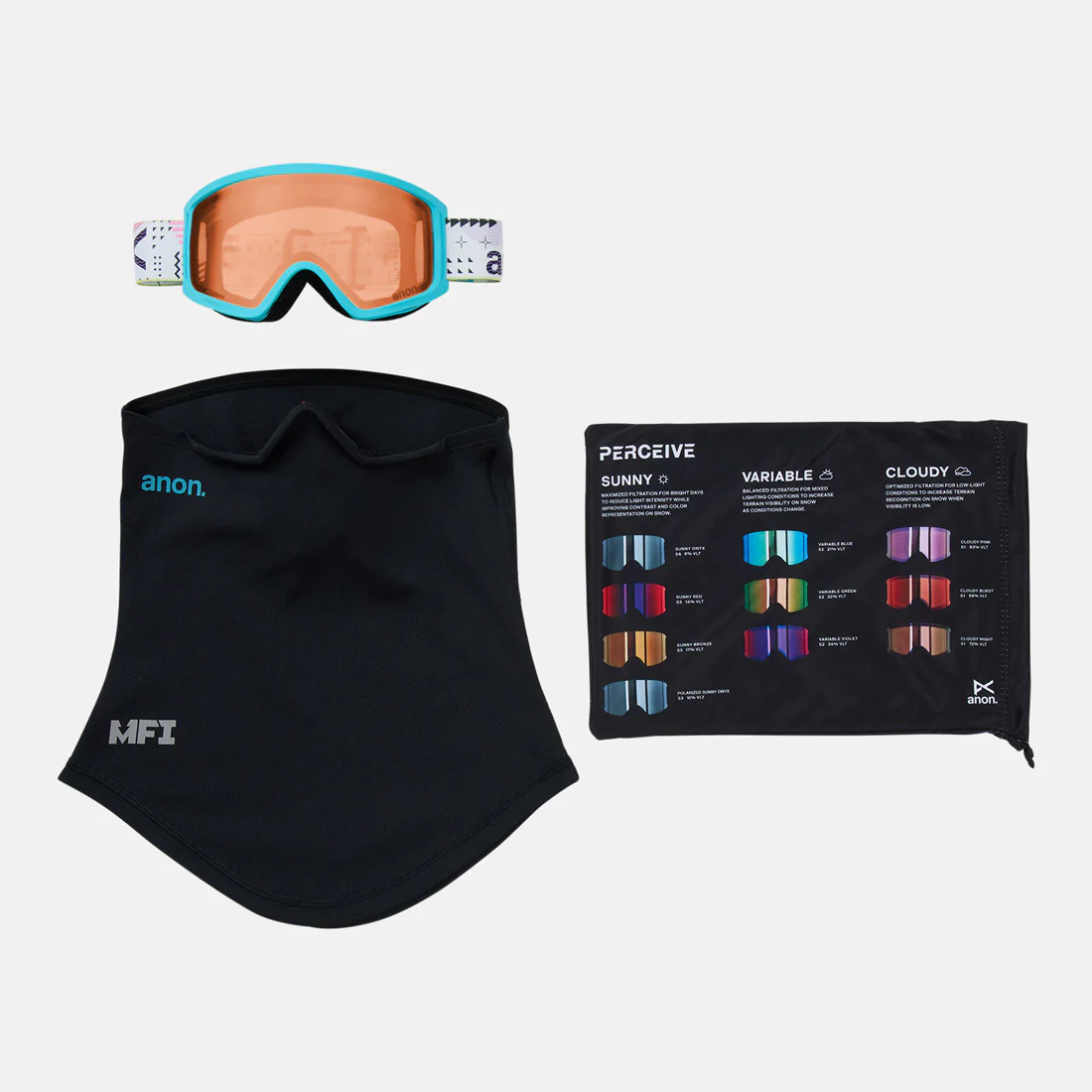 ANON Tracker 2.0 Goggle 2026 - Geoscope/Amber - Image 6