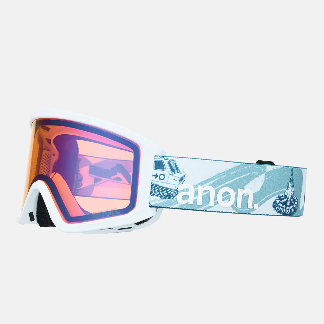 ANON Tracker 2.0 Goggle 2026 - Mountain Party/Blue Amber - Image 3
