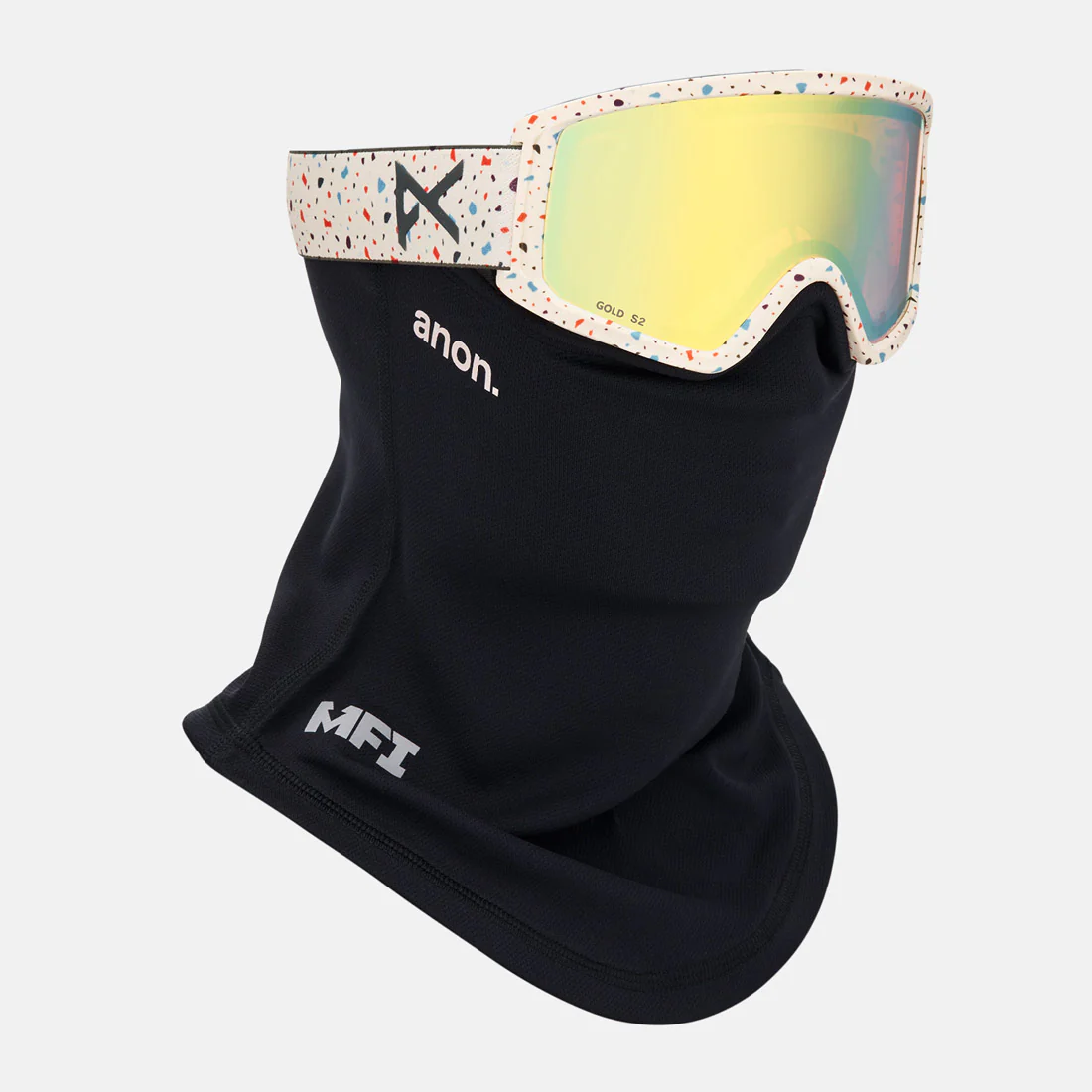 ANON Tracker 2.0 Goggle 2026 - Speckles/Gold Amber - Image 5