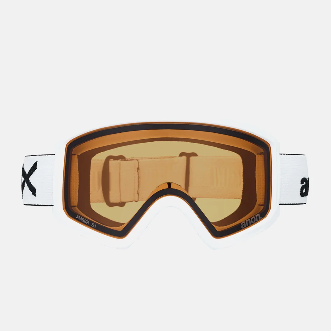 ANON Tracker 2.0 Goggle 2026 - White/Amber - Image 2