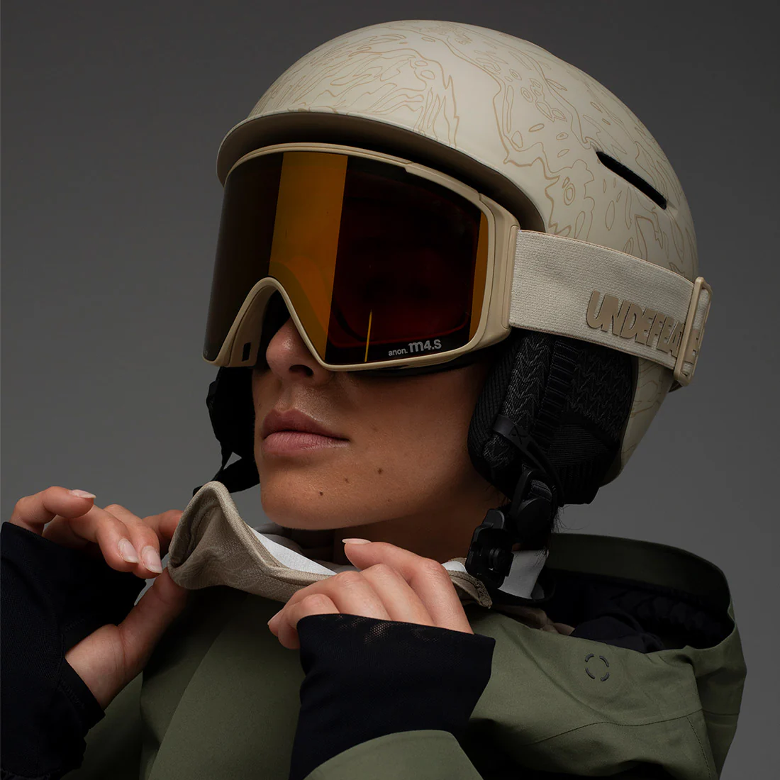 ANON UNDEFEATED Logan Wavecel Helmet - Tan - Image 6