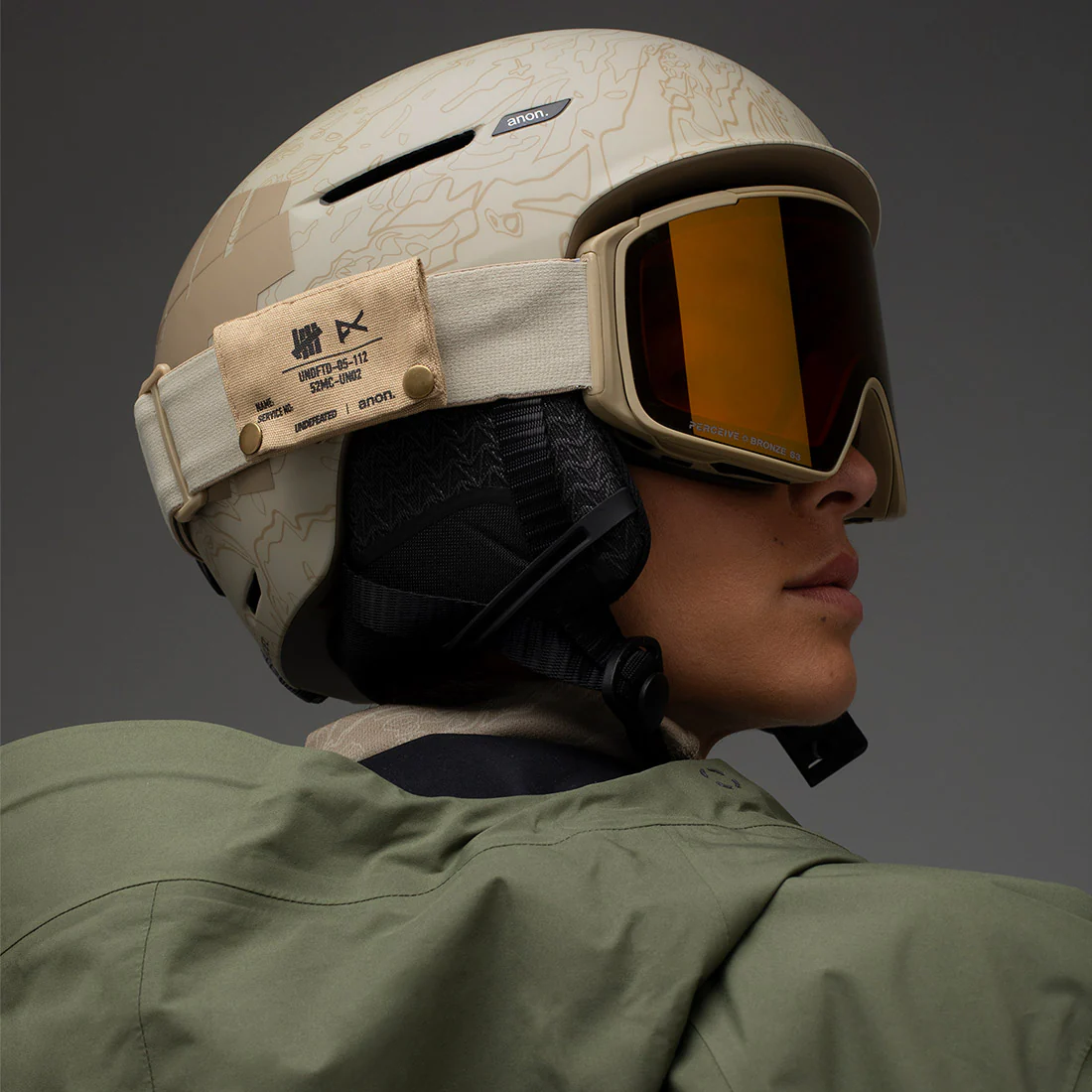 ANON UNDEFEATED Logan Wavecel Helmet - Tan - Image 7