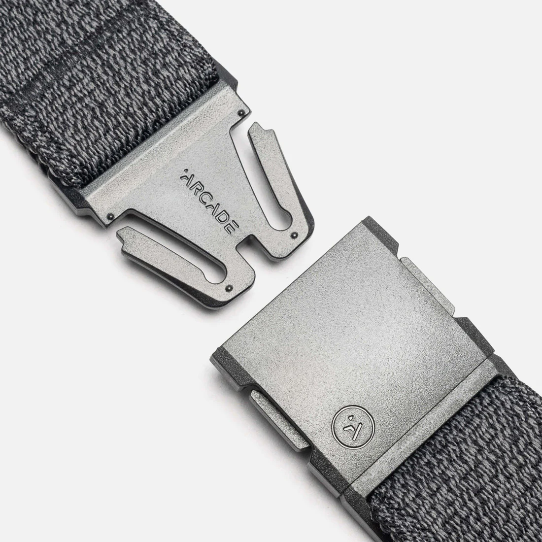 ARCADE Atlas Slim Belt - Heather Black - Image 3