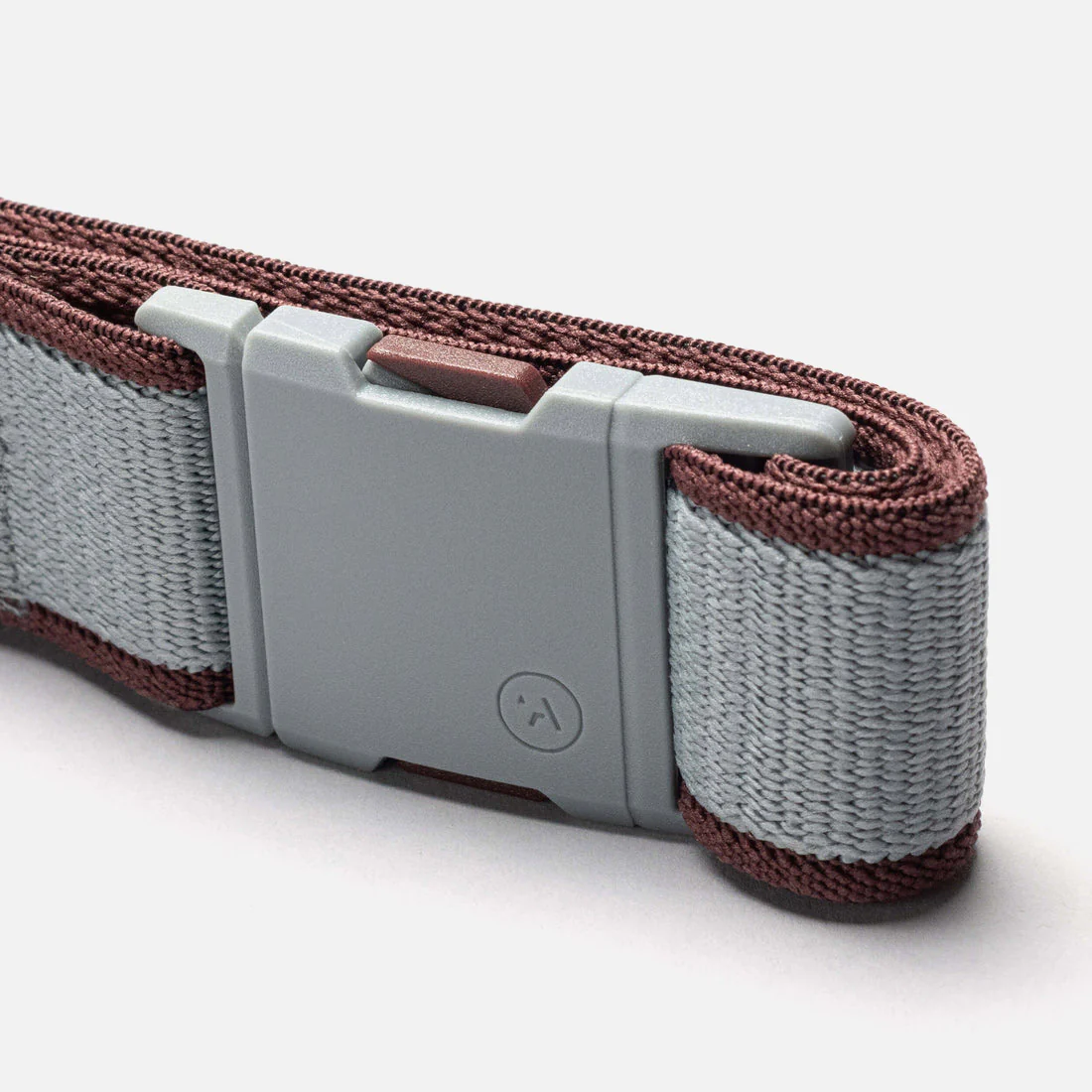 ARCADE Carto Slim Belt - Cloud/Burgundy - Image 4
