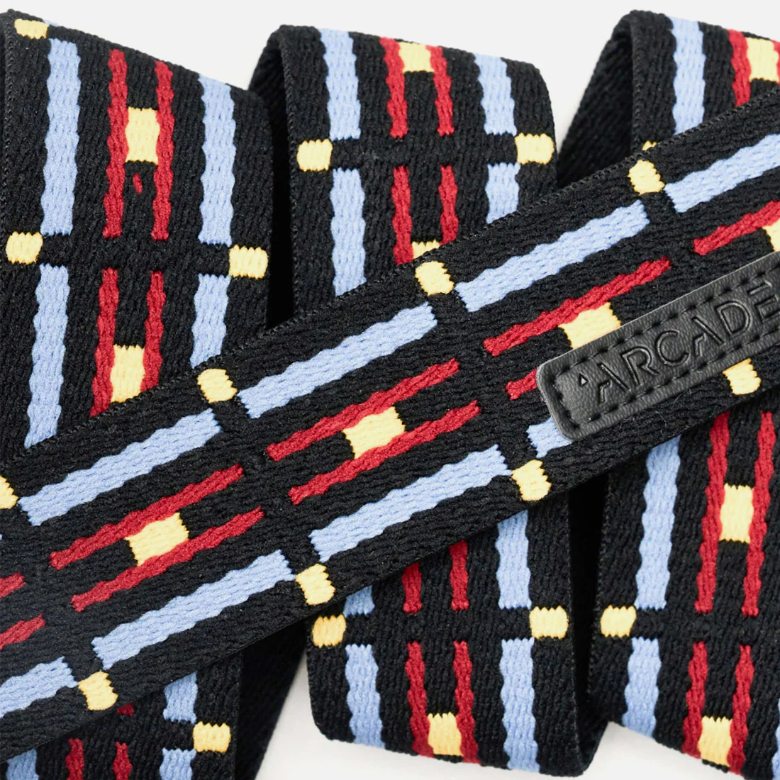 ARCADE Keyah Slim Belt - Black/Sky - Image 2