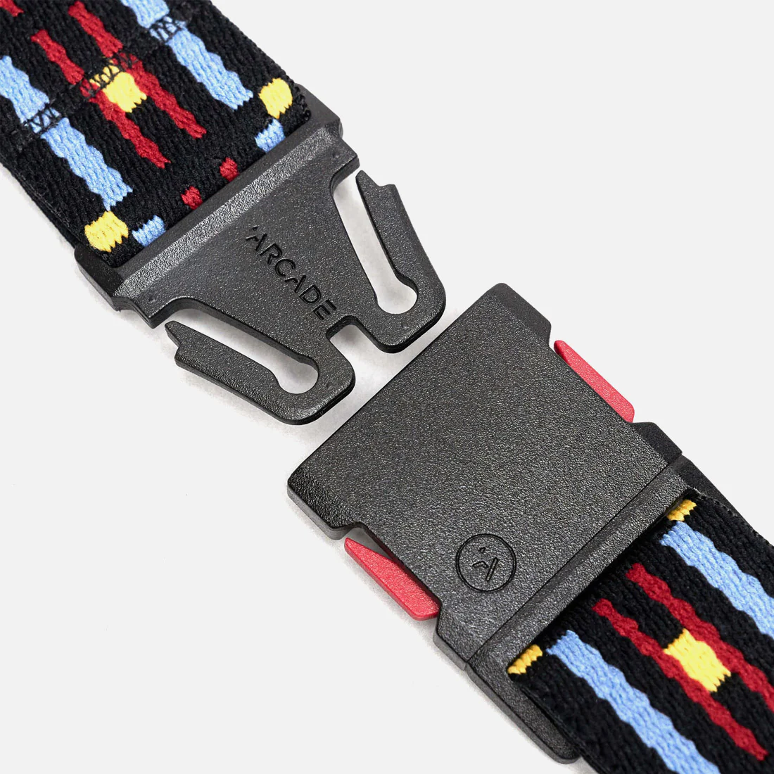 ARCADE Keyah Slim Belt - Black/Sky - Image 4