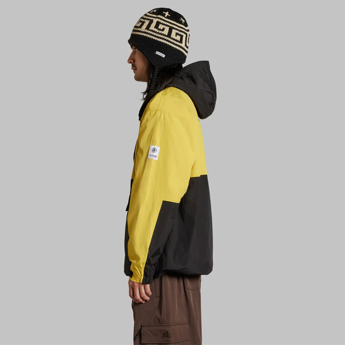 AUTUMN Cascade Anorak Jacket 2025 - Yellow/Black - Image 3