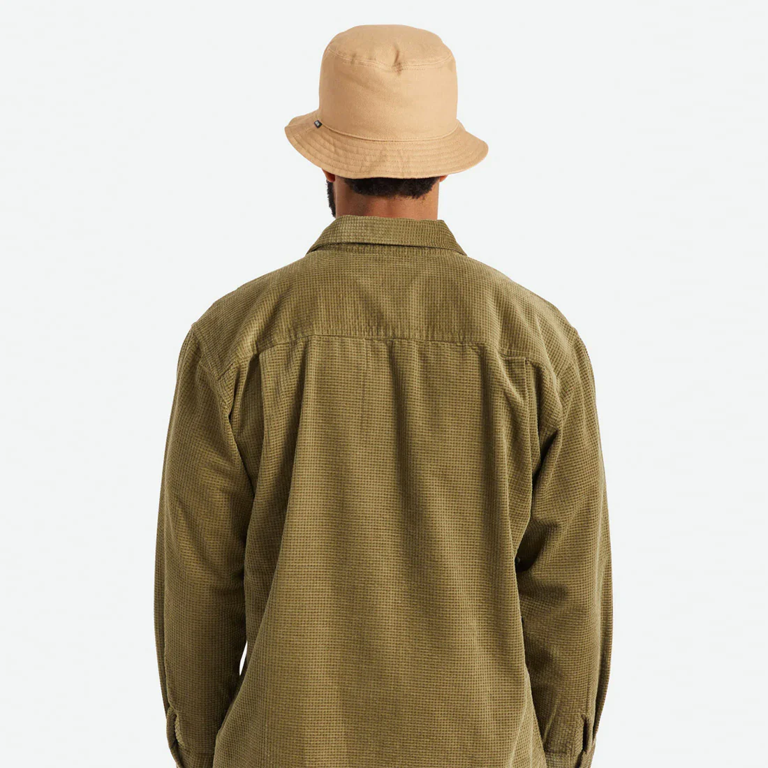 BRIXTON Abraham Reversible Bucket Hat - Mojave - Image 8