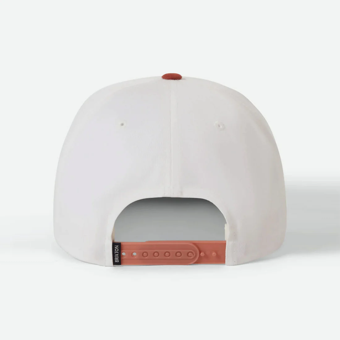 BRIXTON Beekman MP Snapback - Off White/Rust - Image 3