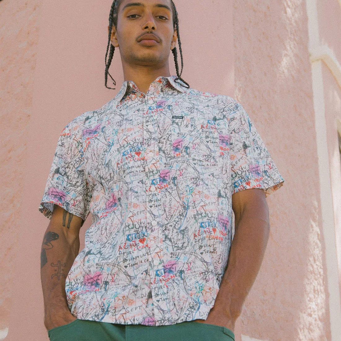 BRIXTON Builders Ranch Jacket - Bark Camo - Image 6