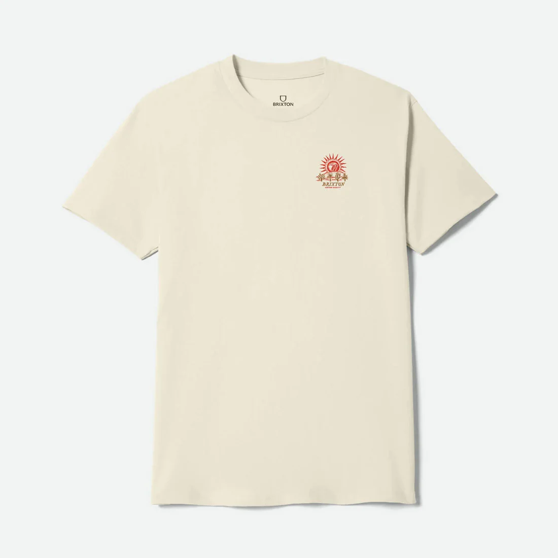 BRIXTON Dark Paradise Standard Tee - Cream - Image 2