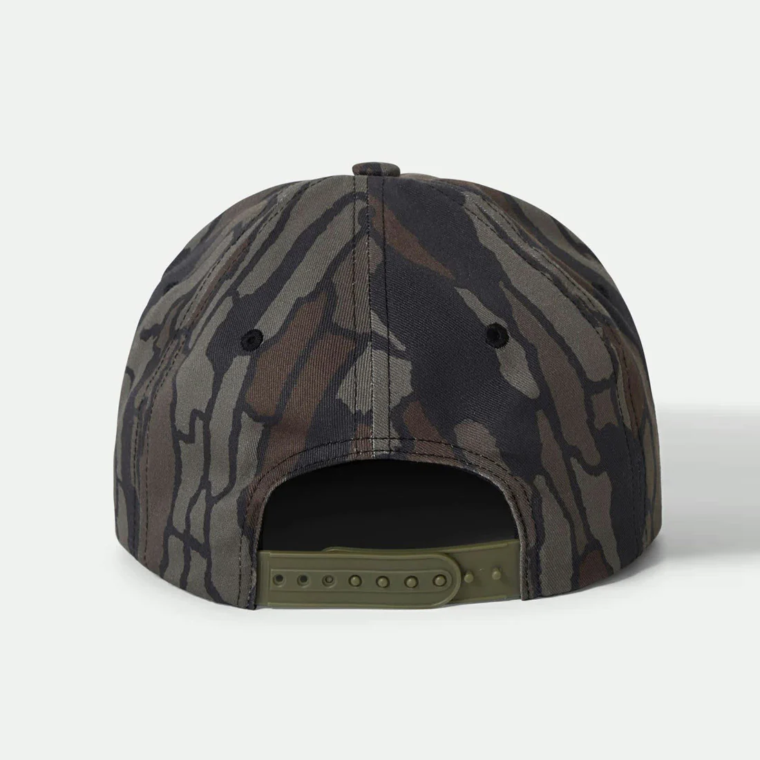 BRIXTON Darver HP Snapback - Bark Camo - Image 3