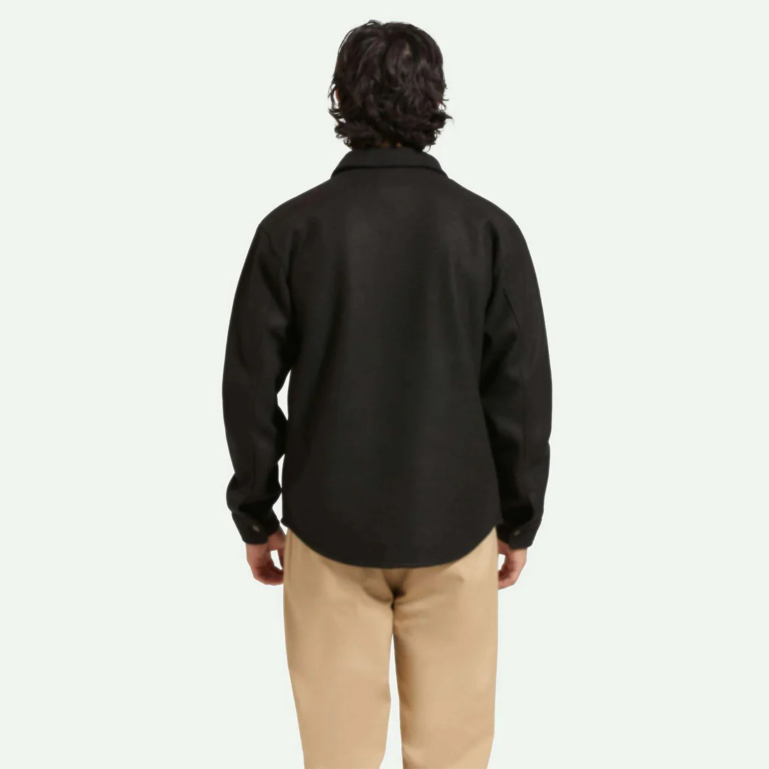 BRIXTON Durham Felted Stretch Jacket - Black - Image 2