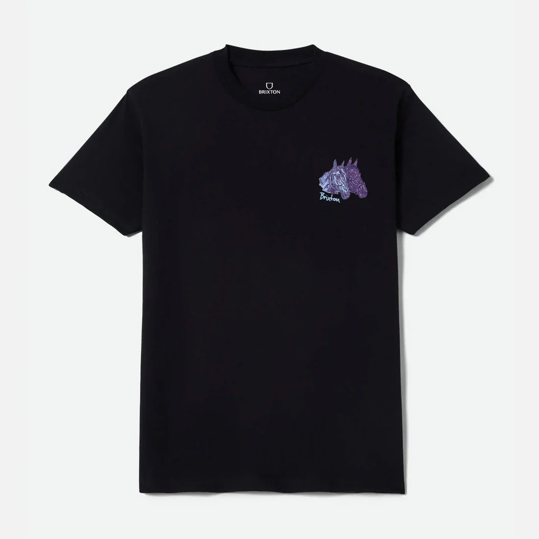 BRIXTON Elsmore Standard Tee - Black - Image 2