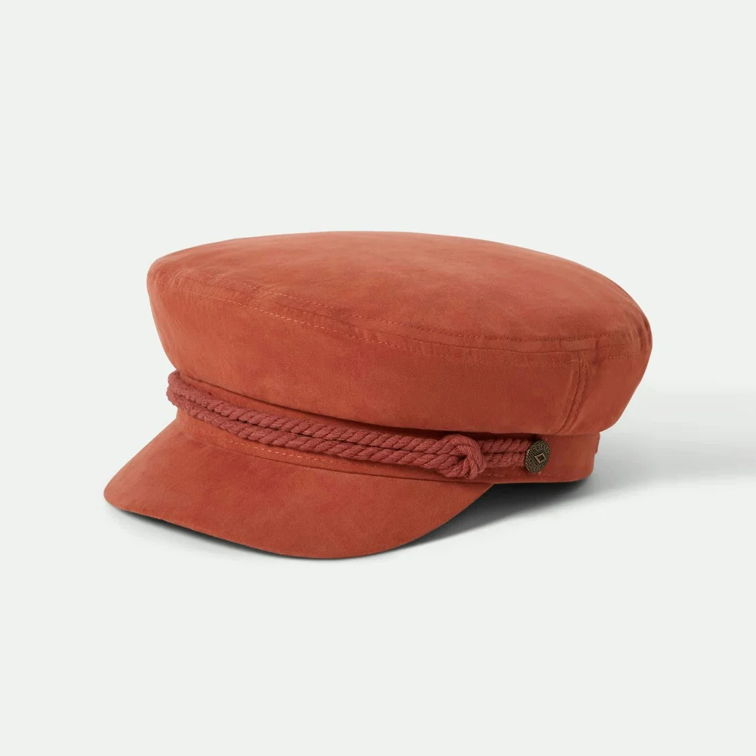 BRIXTON Fiddler Cap - Terracota Brushed Satin
