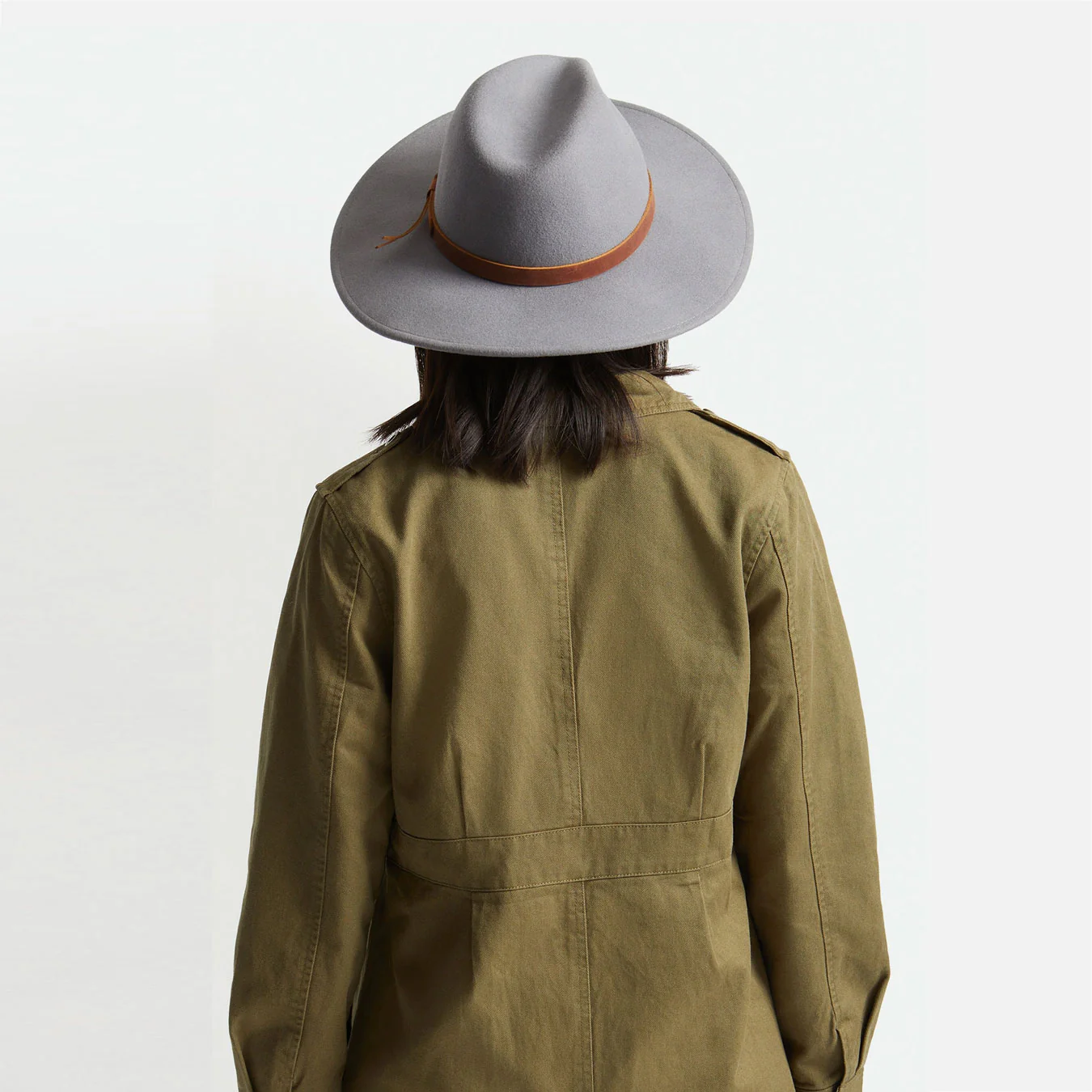BRIXTON Field Proper Hat - Grey - Image 5