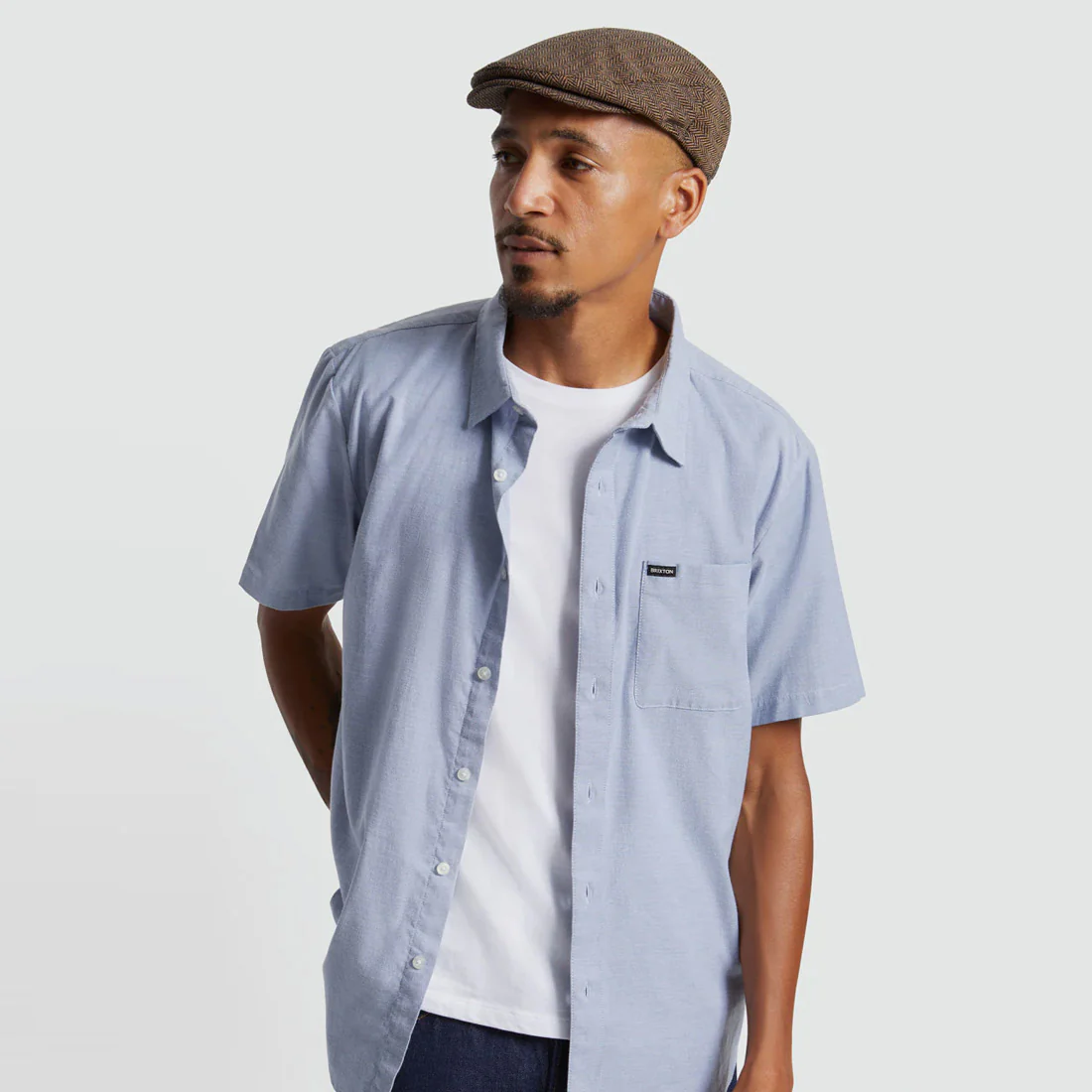 BRIXTON Hooligan Snap Cap - Brown/Khaki - Image 3