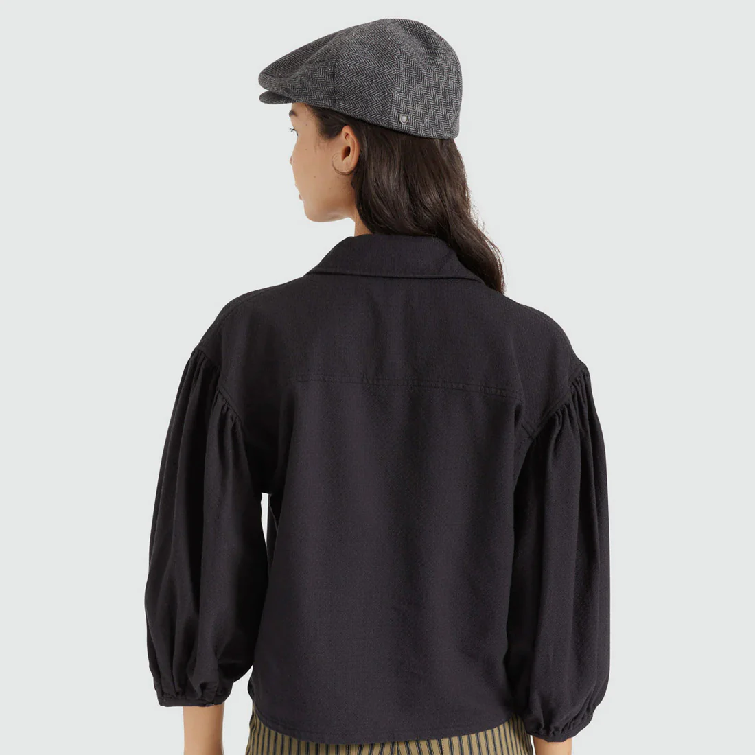 BRIXTON Hooligan Snap Cap - Grey/Black - Image 4