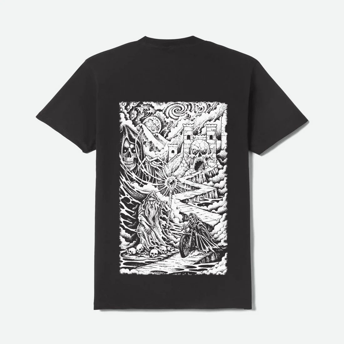 BRIXTON Hourglass Standard Tee - Black - Image 2