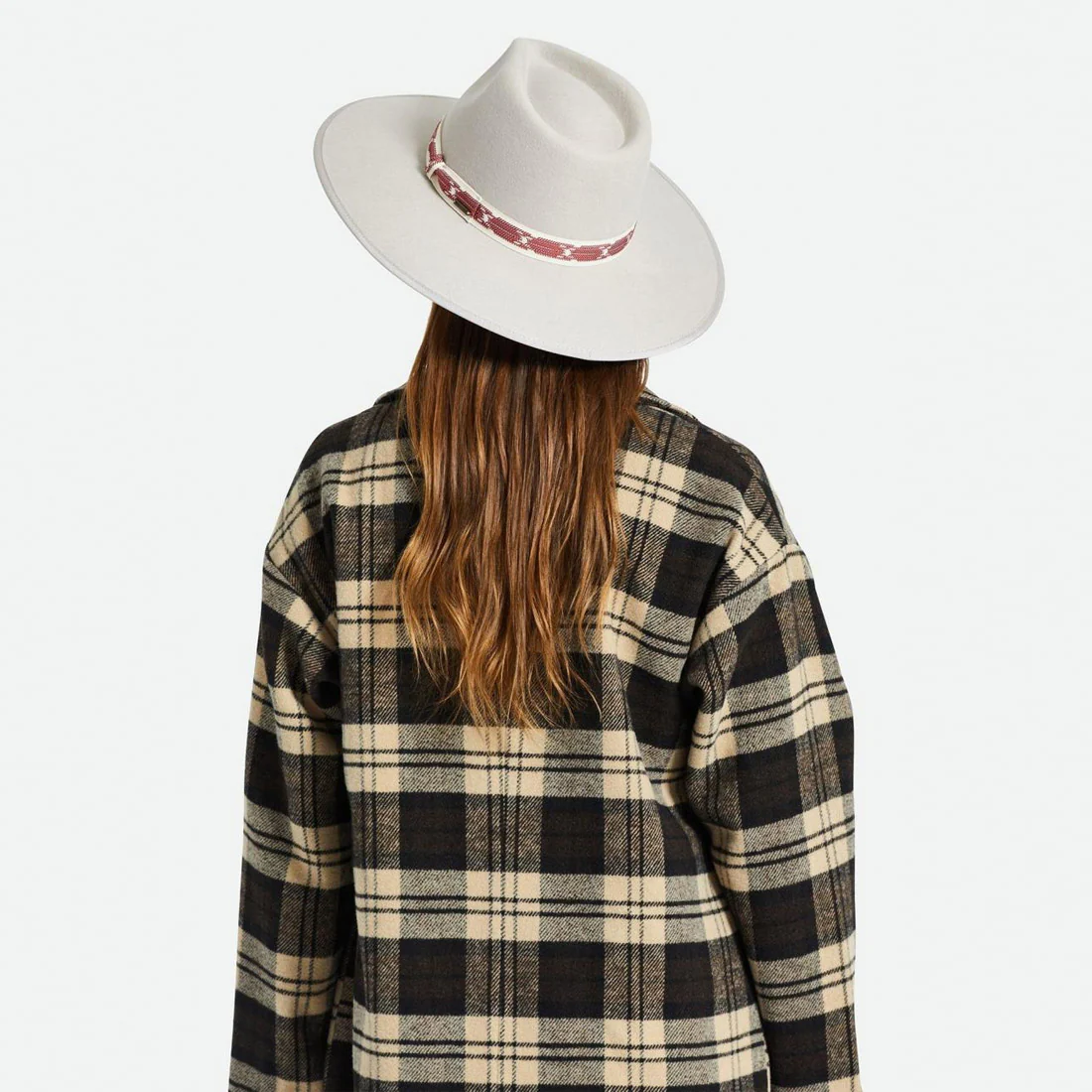 BRIXTON Jo Rancher Hat - Beige - Image 6