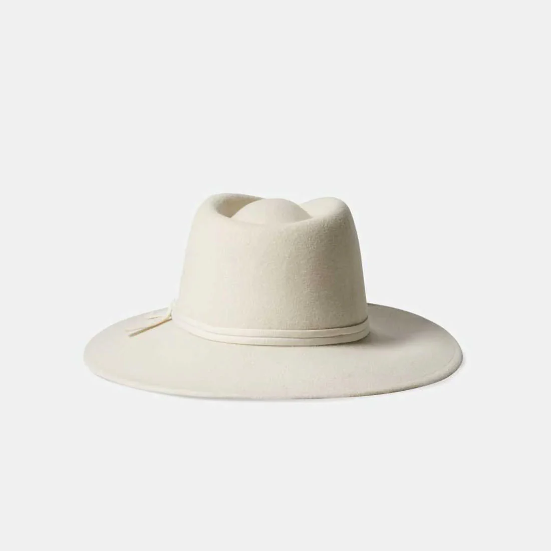 BRIXTON Joanna Felt Packable Hat - Off White - Image 3