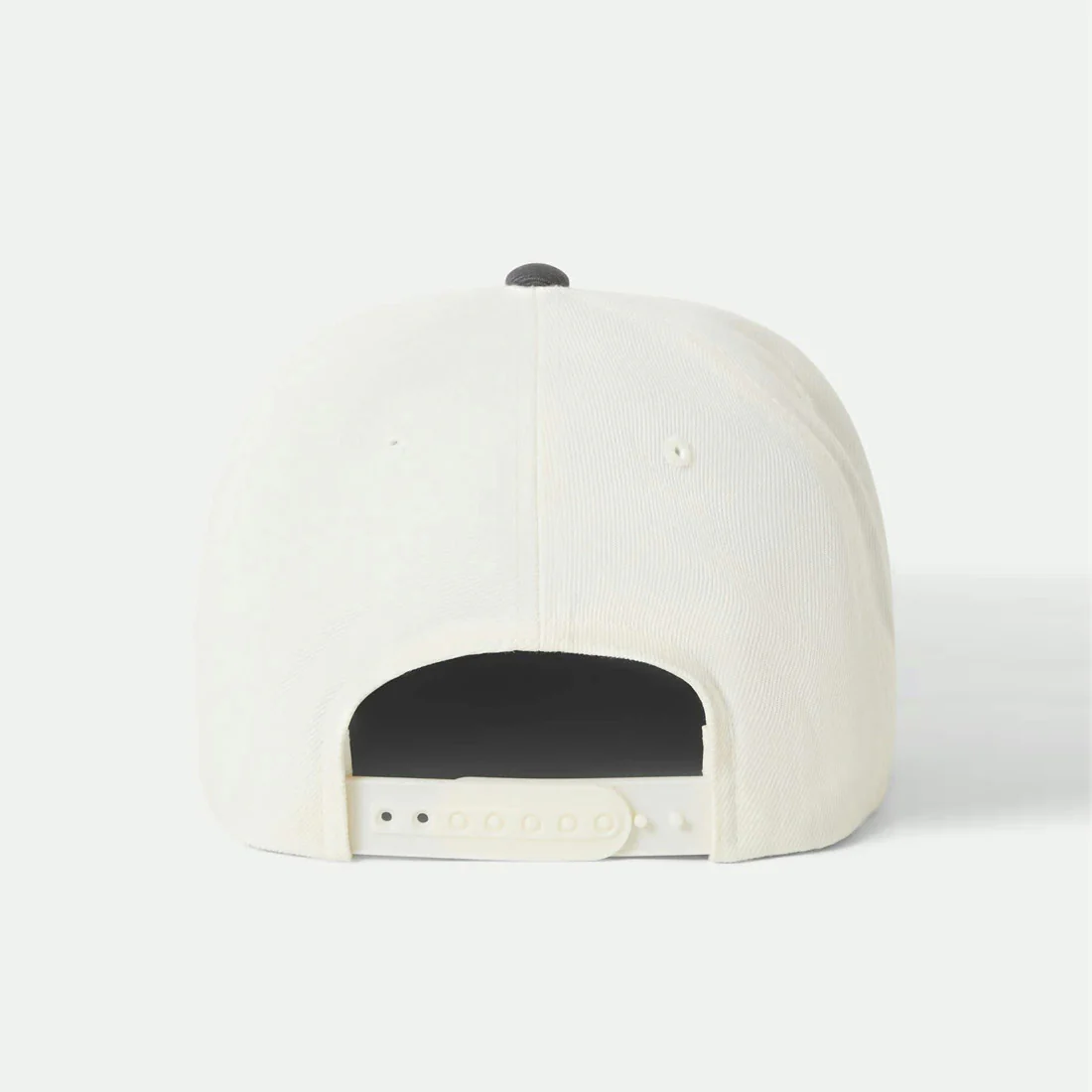 BRIXTON Lightning MP Snapback Cap - Off White/Charcoal - Image 3