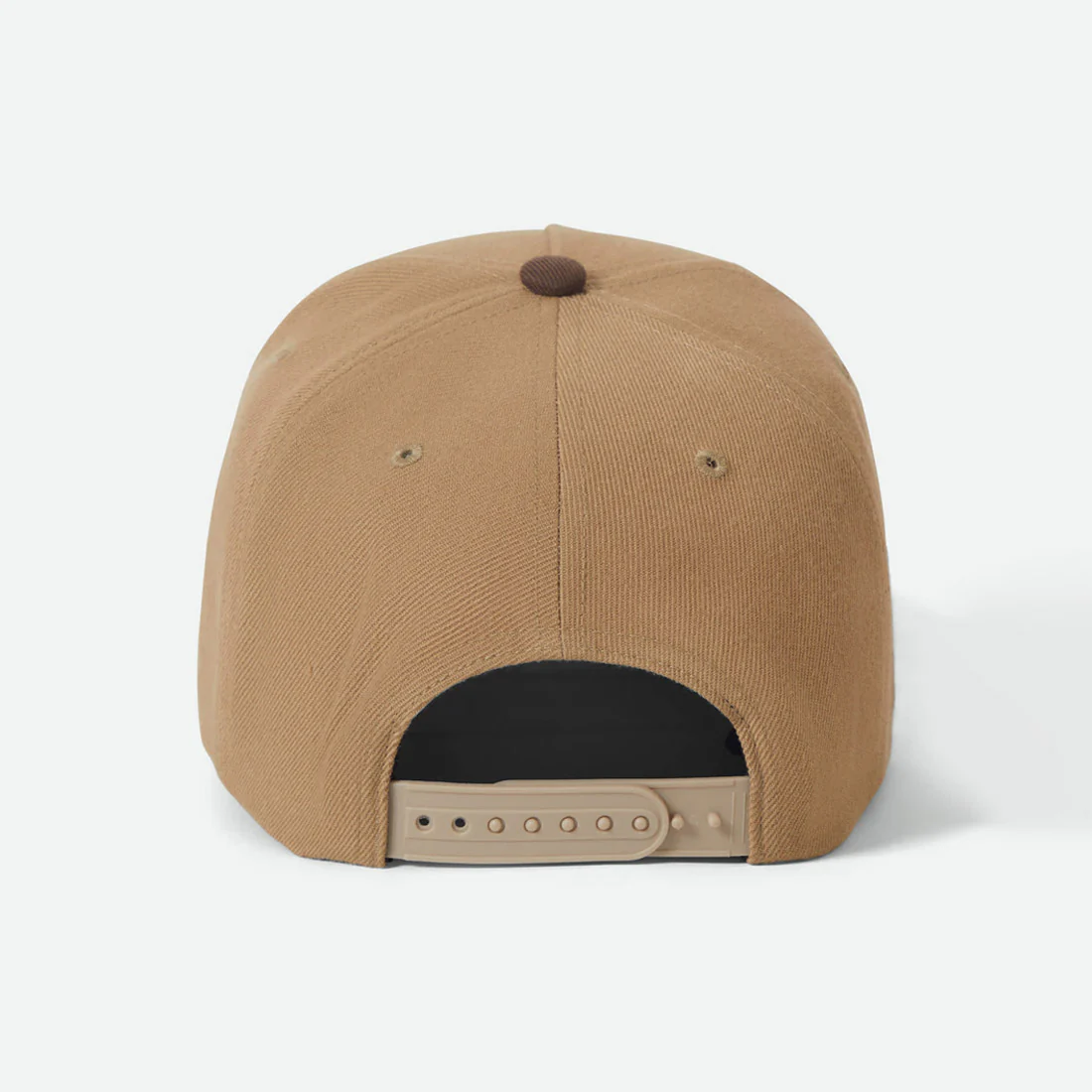 BRIXTON Linwood C Netplus MP Snapback - Sand/Pinecone Brown - Image 3