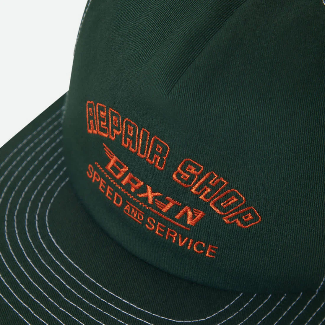 BRIXTON Repair Shop HP Snapback - Primal Green - Image 2