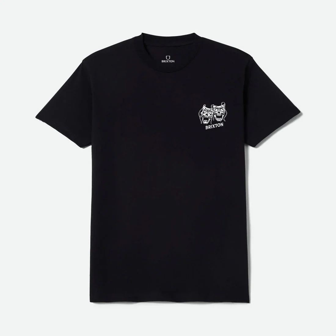 BRIXTON Smile Always Standard Tee - Black Worn Wash - Image 2