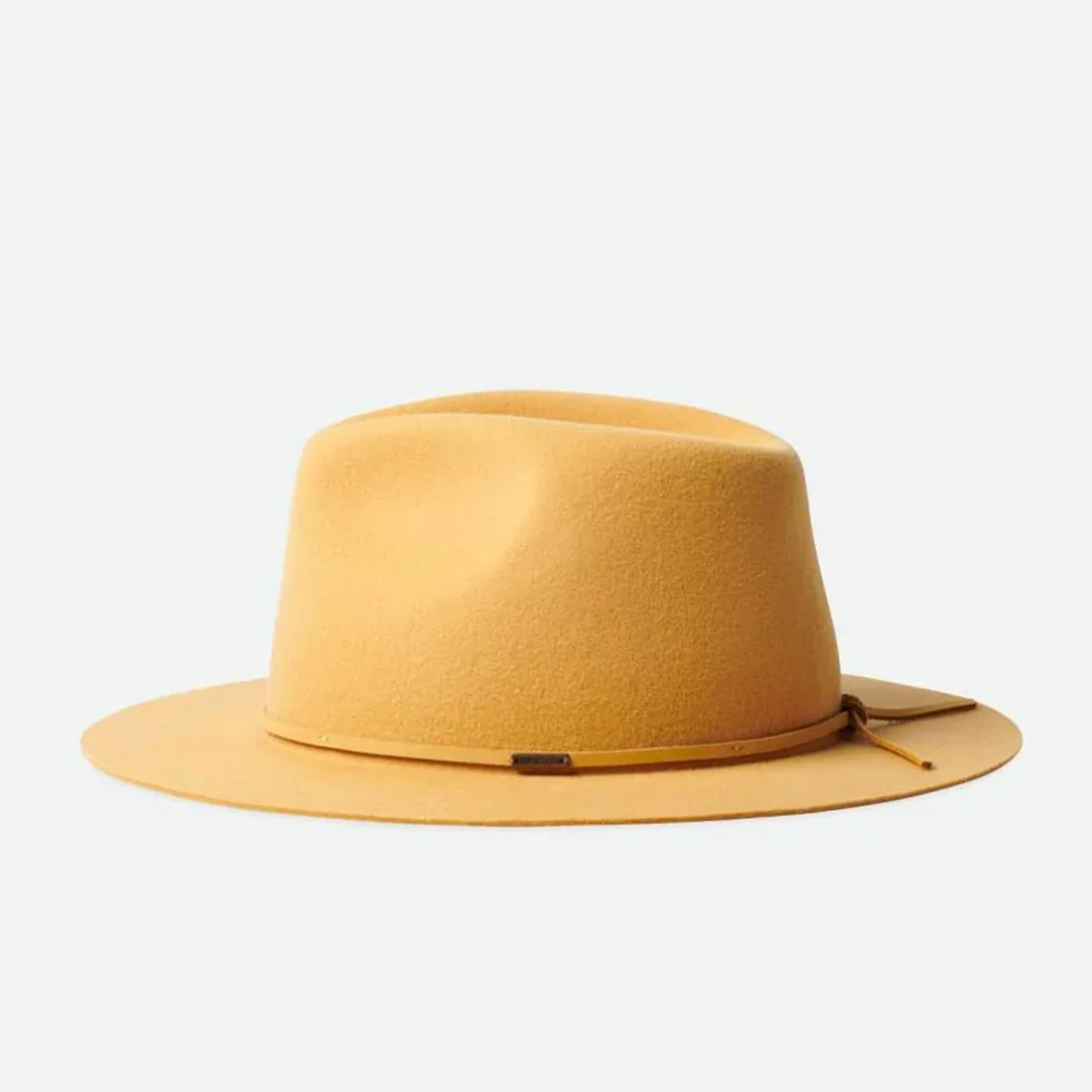 BRIXTON Wesley Fedora - Bright Gold - Image 3