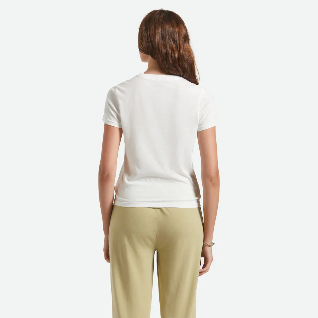 BRIXTON Women's Chill Out Fitted Crew Tee - Off White - Image 2