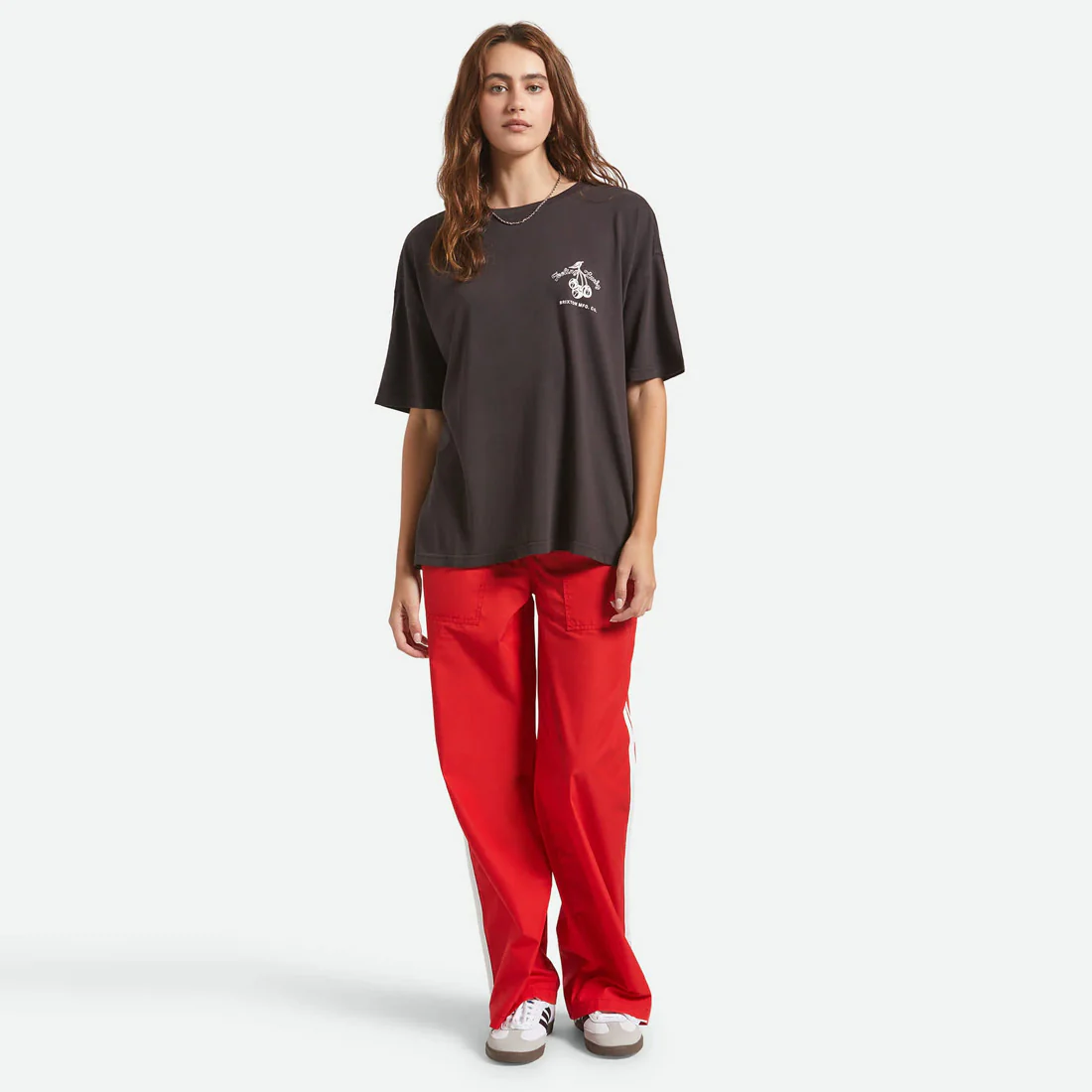 BRIXTON Women's Feeling Lucky Oversized Boyfriend Tee - Black - Image 4