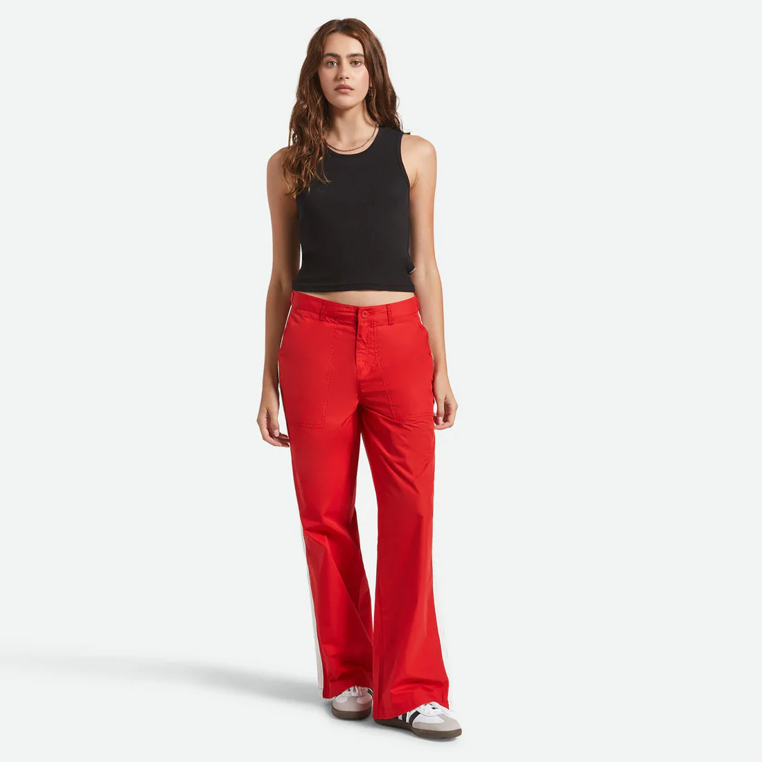 BRIXTON Women's Jane Utility Wide Leg Pant - Adrenaline Rush - Image 4