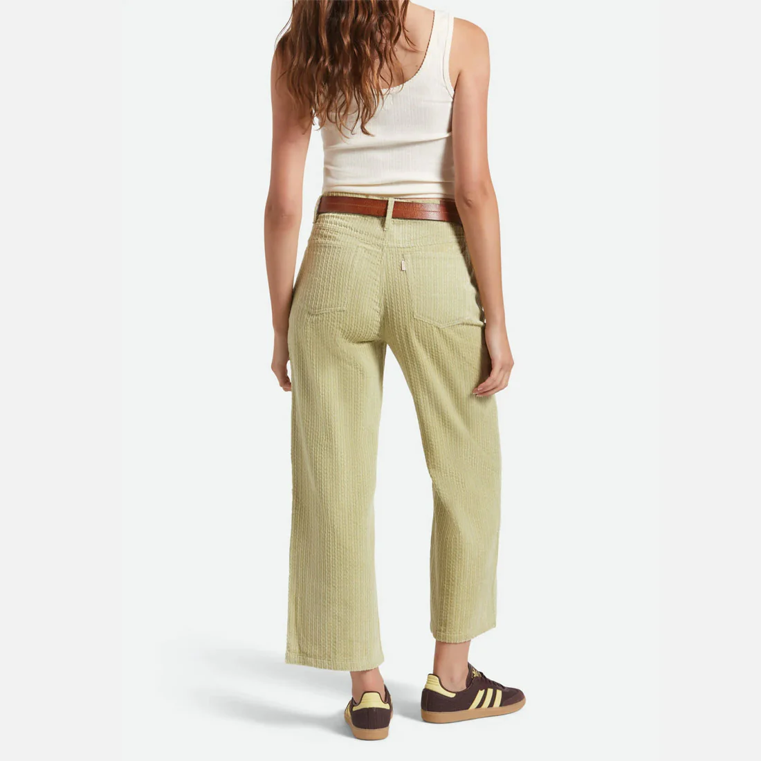 BRIXTON Women's Margo Cropped 5 Pocket Pant - Elm - Image 3