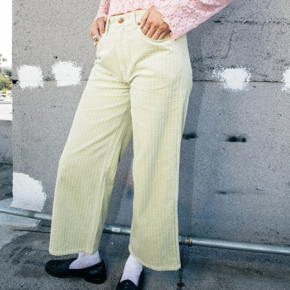 BRIXTON Women's Margo Cropped 5 Pocket Pant - Elm - Image 4