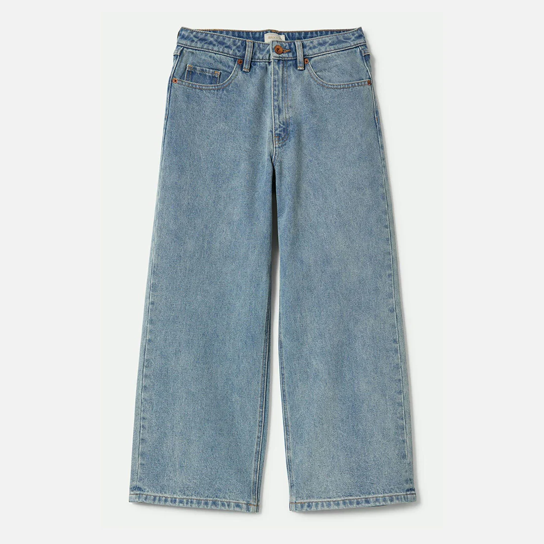 BRIXTON Women's Margo Cropped 5 Pocket Pant - Light Denim - Image 3