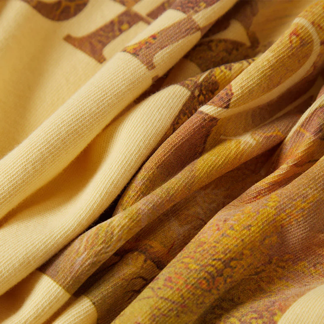 BRIXTON Women's Rocky Mountain Oversized Boyfriend Tee - Celestial Yellow - Image 2
