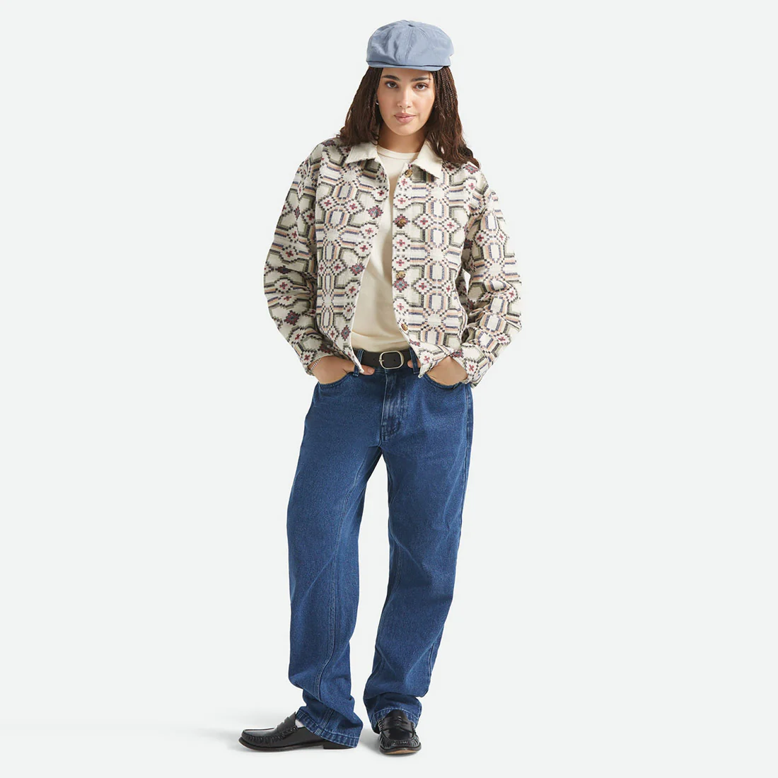 BRIXTON Women's The Alfama Jacket - Digi Tile - Image 3