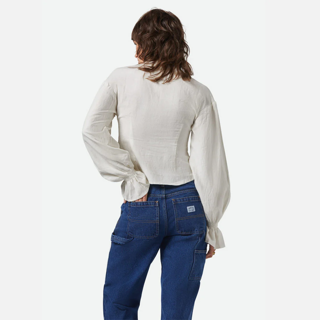 BRIXTON Women's The Meadow Blouse - Off White - Image 4