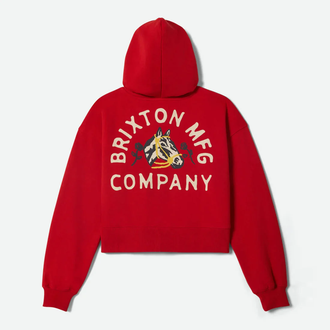 BRIXTON Women's Trophy Horse Cropped Zip Hood - Adrenaline Rush - Image 6