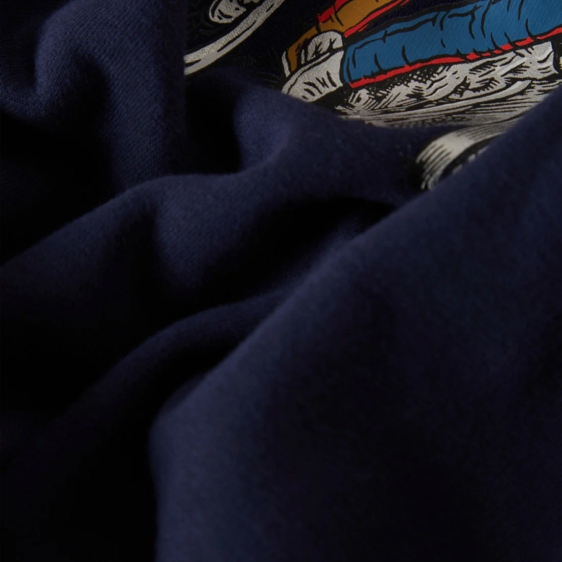 BRIXTON X Coors Light Berm Crew - Coors Navy - Image 3
