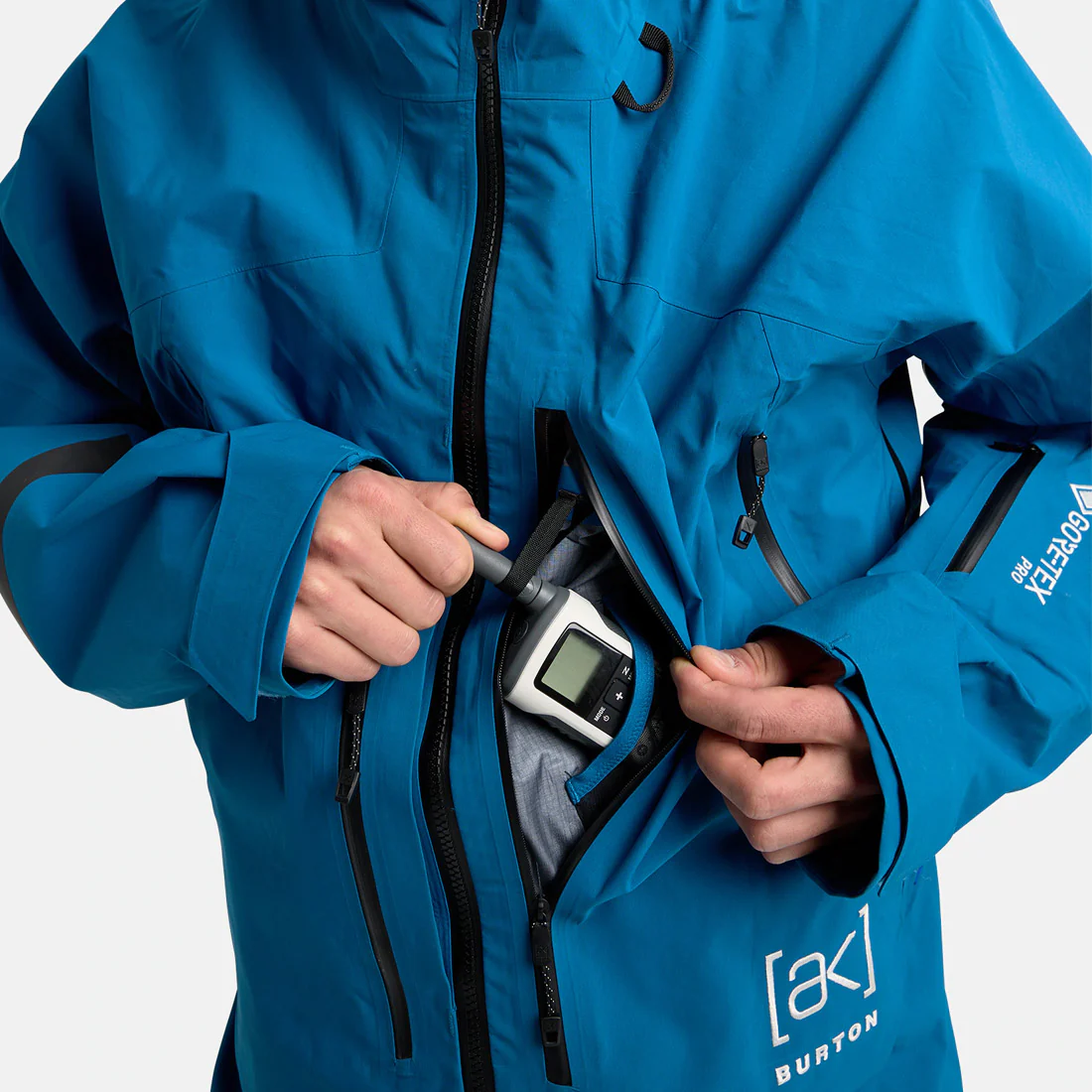 BURTON [ak] Acamar Gore-Tex Pro 3L Jacket 2026 - Blue Teal - Image 4