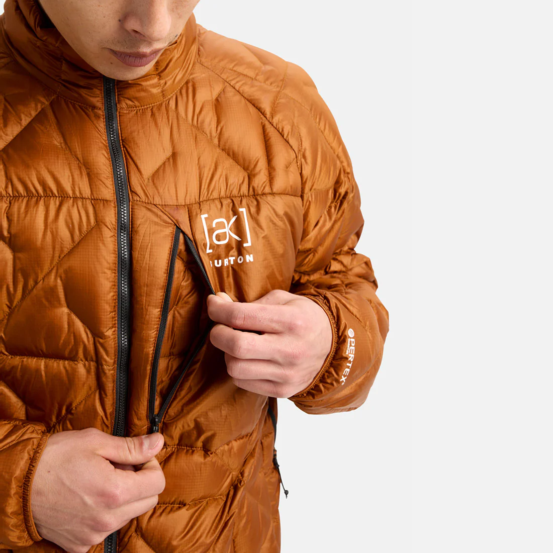 BURTON [ak] Baker Down Insulator Jacket 2026 - Chestnut Brown - Image 4